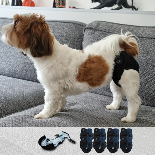 8 couches absorbantes lavables pour chien ou chat