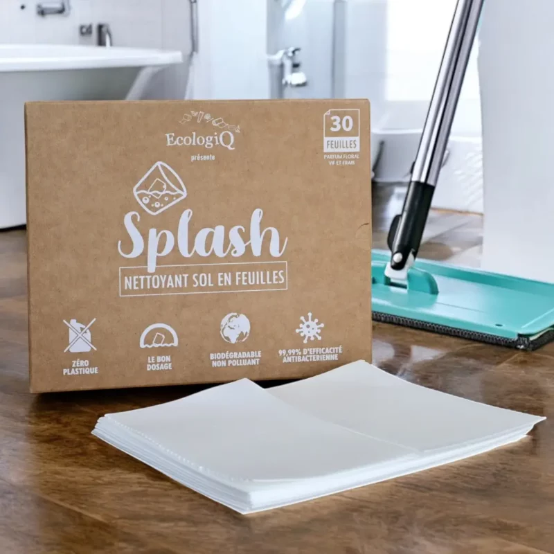 Nettoyant sol en feuilles Splash - 30 feuilles (30 à 60 lavages) – Image 8