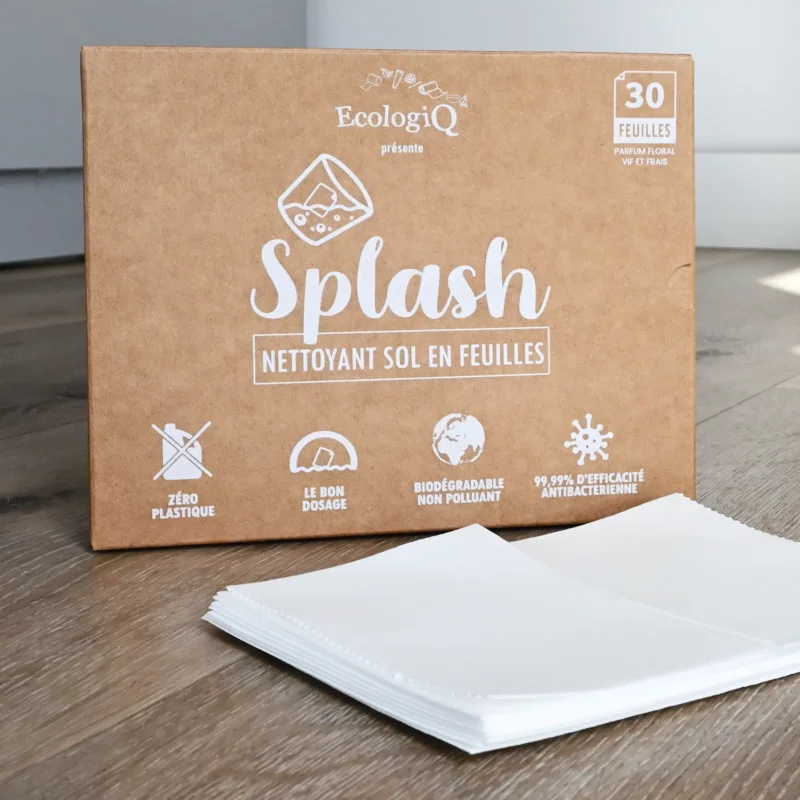 Nettoyant sol en feuilles Splash - 30 feuilles (30 à 60 lavages) – Image 3