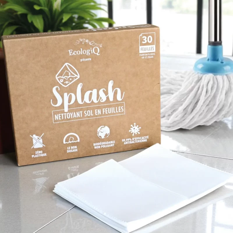Nettoyant sol en feuilles Splash - 30 feuilles (30 à 60 lavages) – Image 6